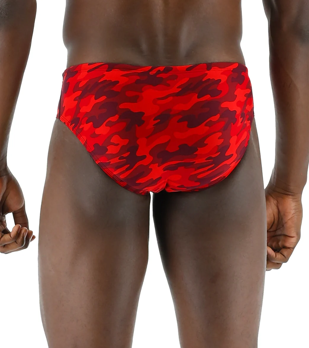 TYR Men's Camo Racer Brief Swimsuit - Image 13