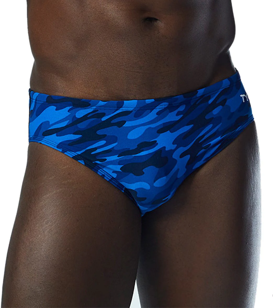 TYR Men's Camo Racer Brief Swimsuit - Image 25