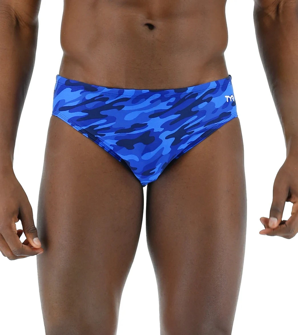TYR Men's Camo Racer Brief Swimsuit - Image 30