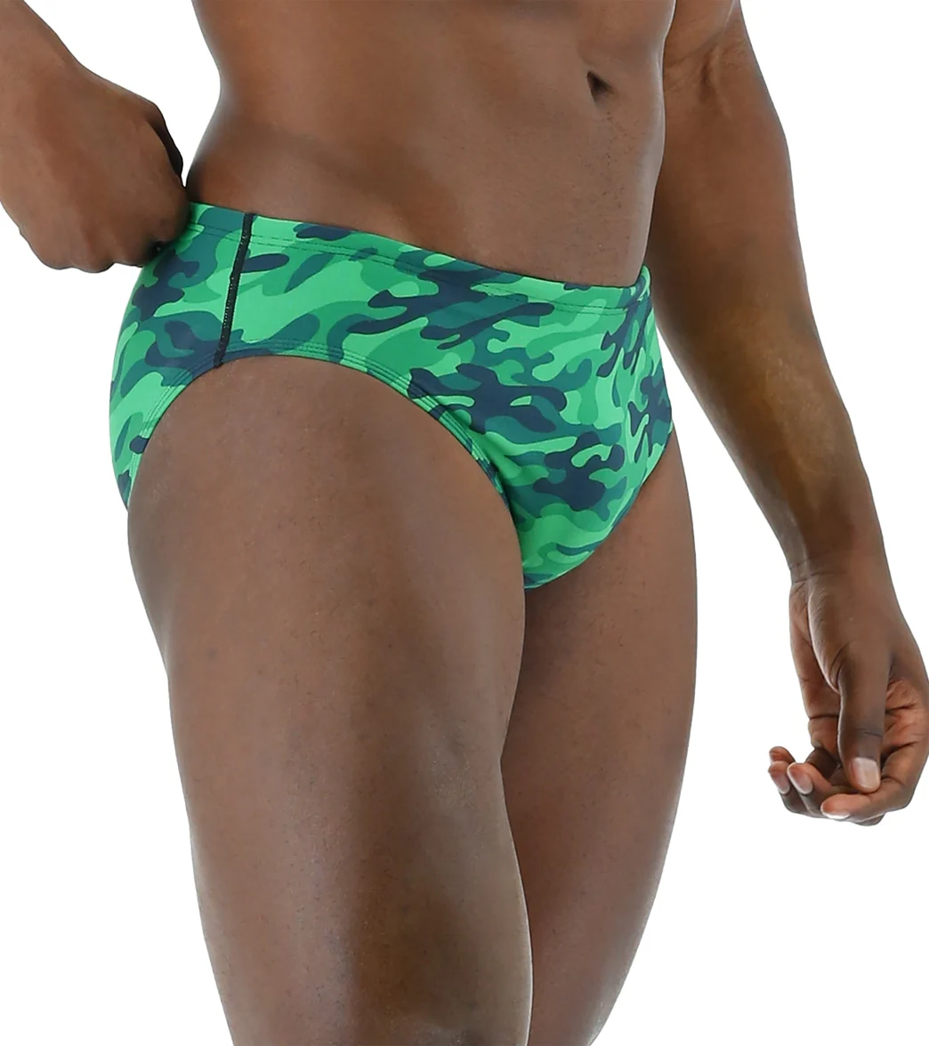 TYR Men's Camo Racer Brief Swimsuit - Image 32