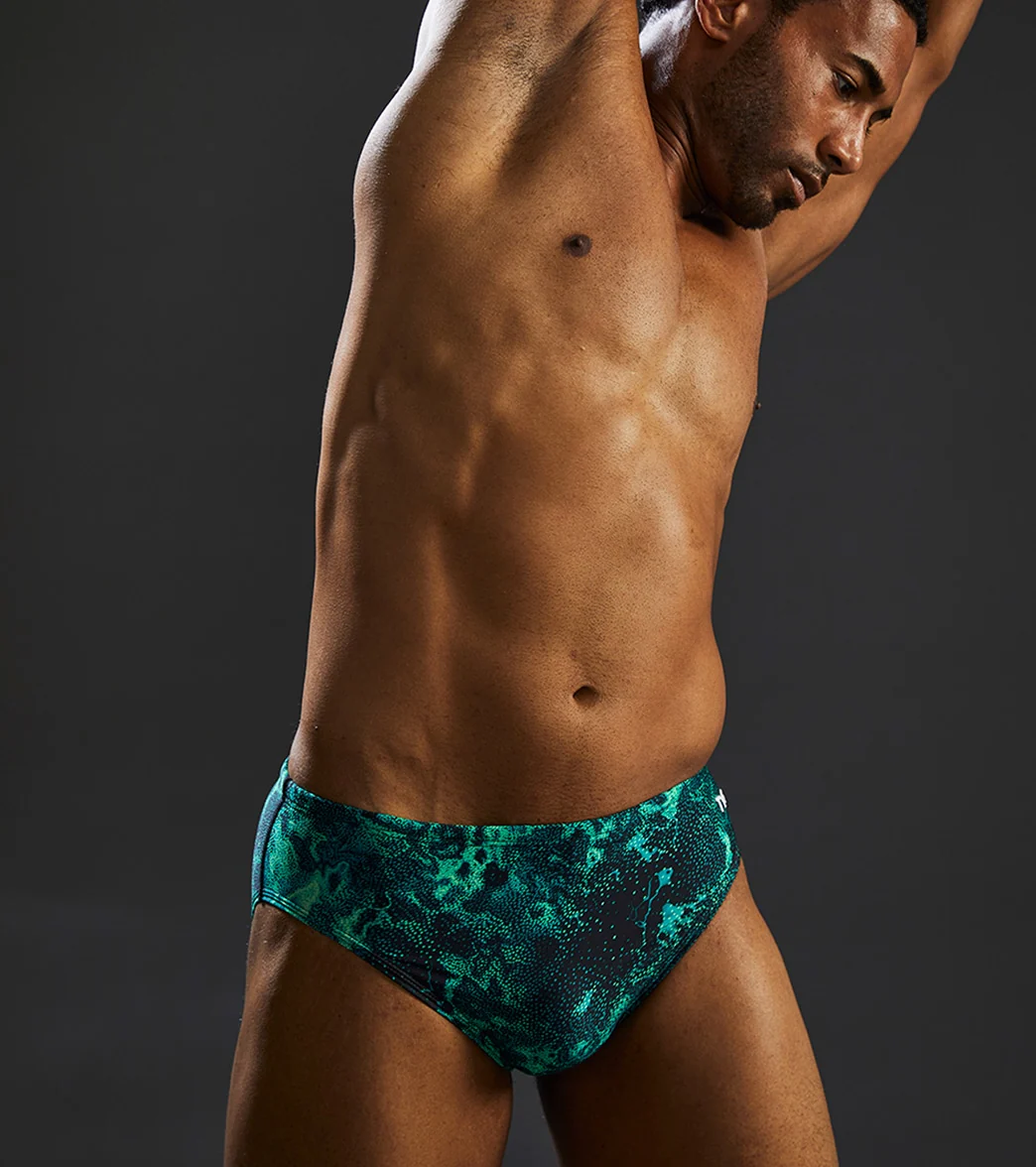 TYR Men's Diploria Racer Brief Swimsuit - Image 43