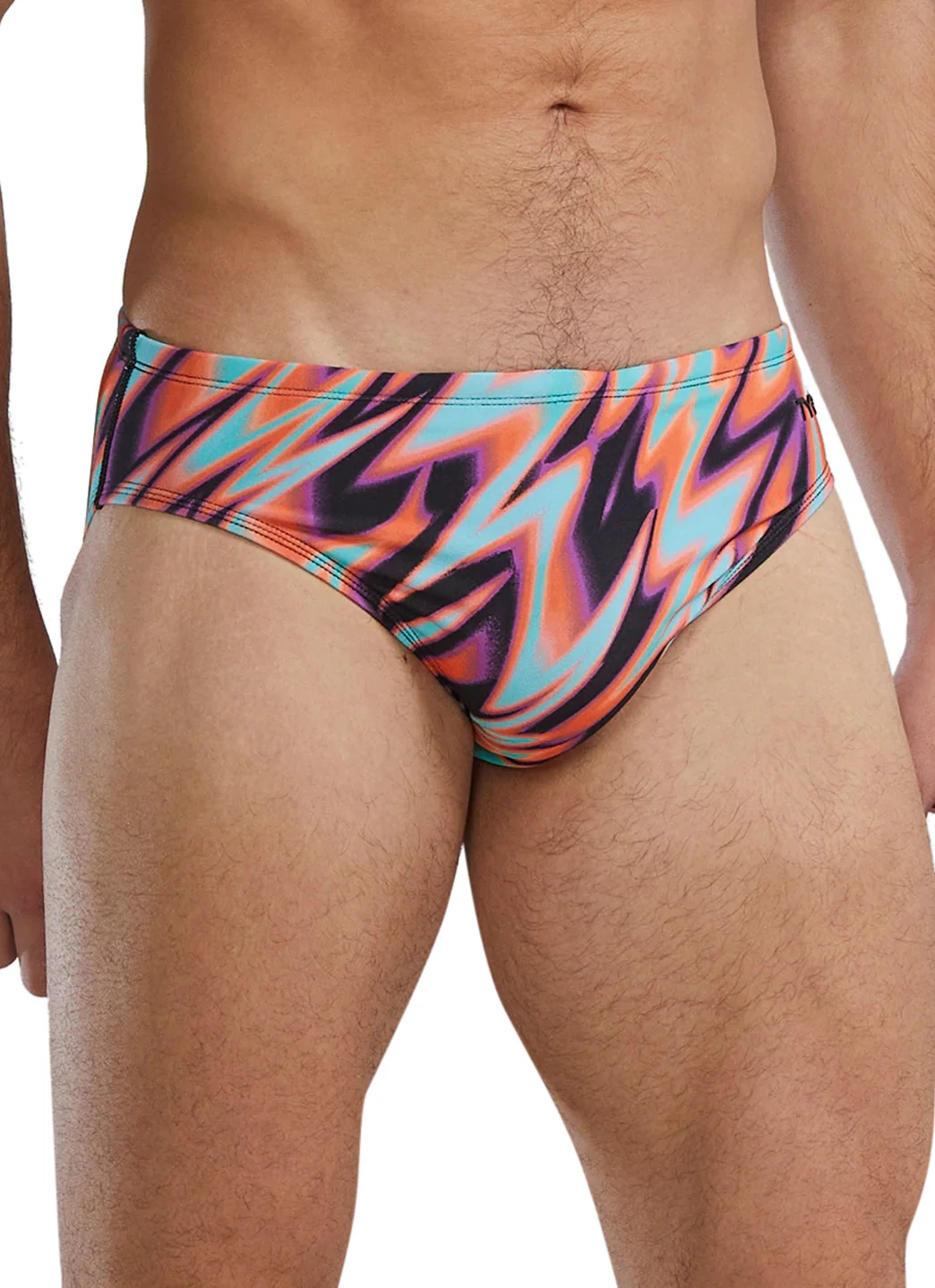TYR Men's Disarray Durafast Elite Brief Swimsuit - Image 4
