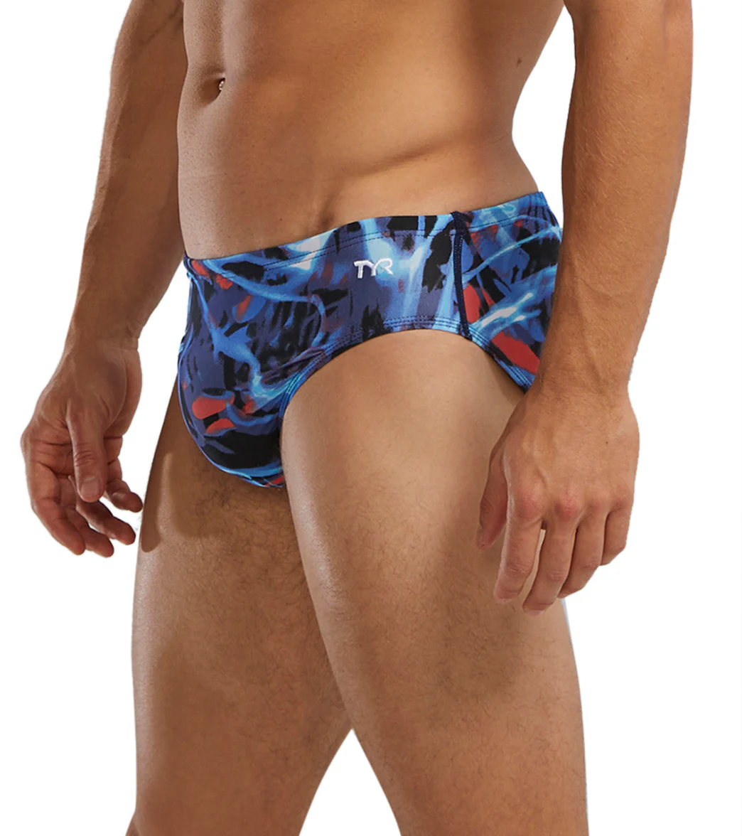 TYR Men's Electro Brief Swimsut - Image 4
