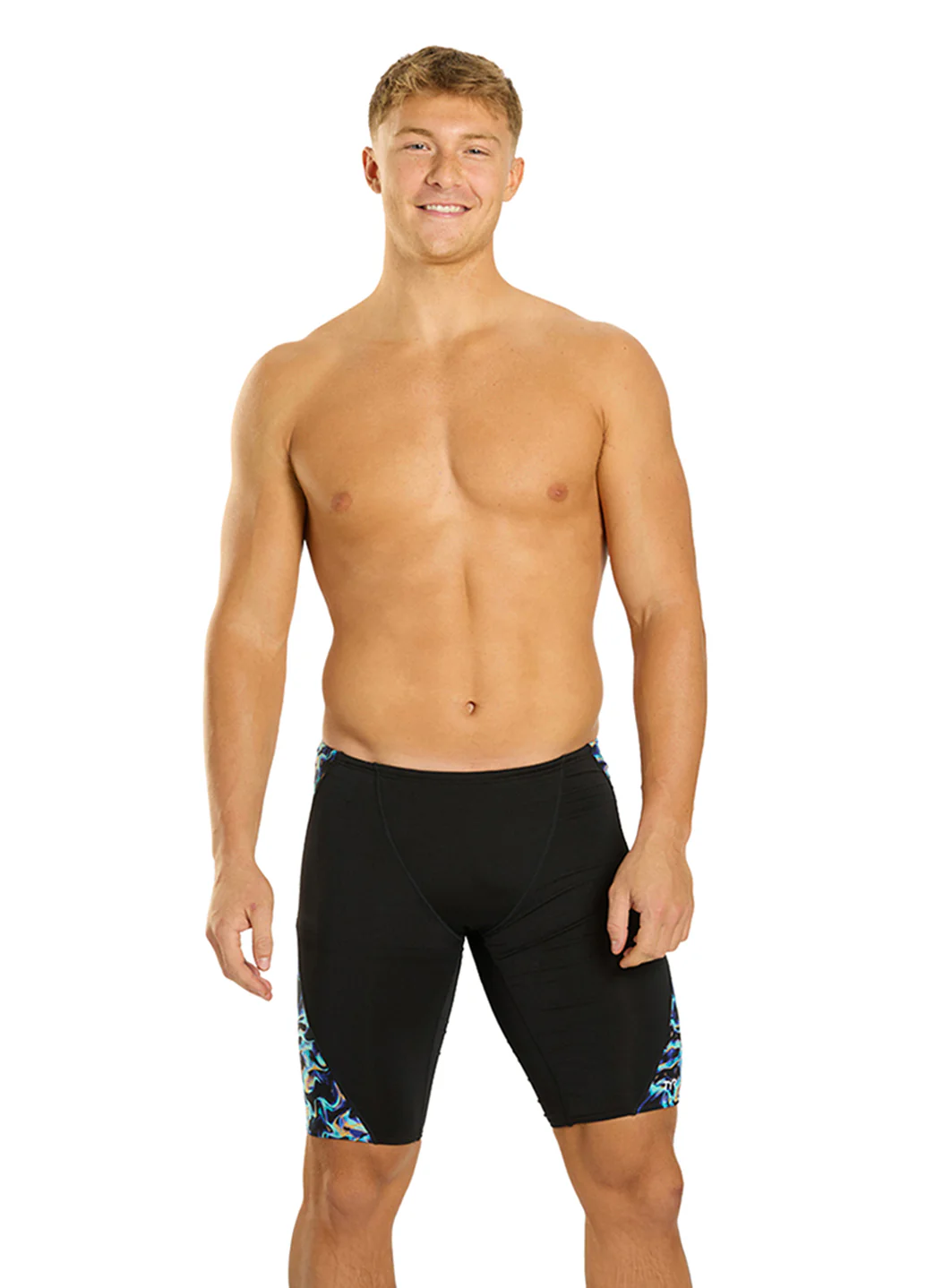 TYR Men's Energia Blade Splice Durafast Elite Jammer Swimsuit - Image 4