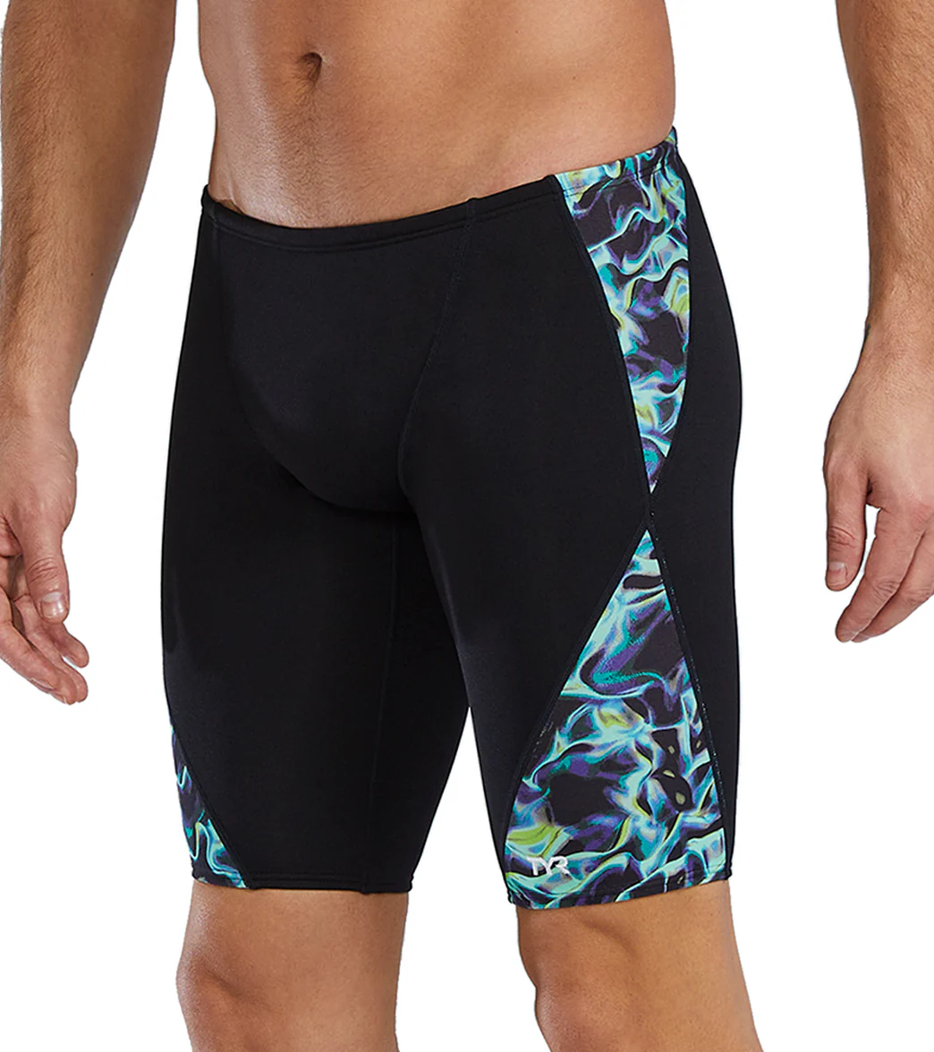 TYR Men's Energia Blade Splice Durafast Elite Jammer Swimsuit - Image 7