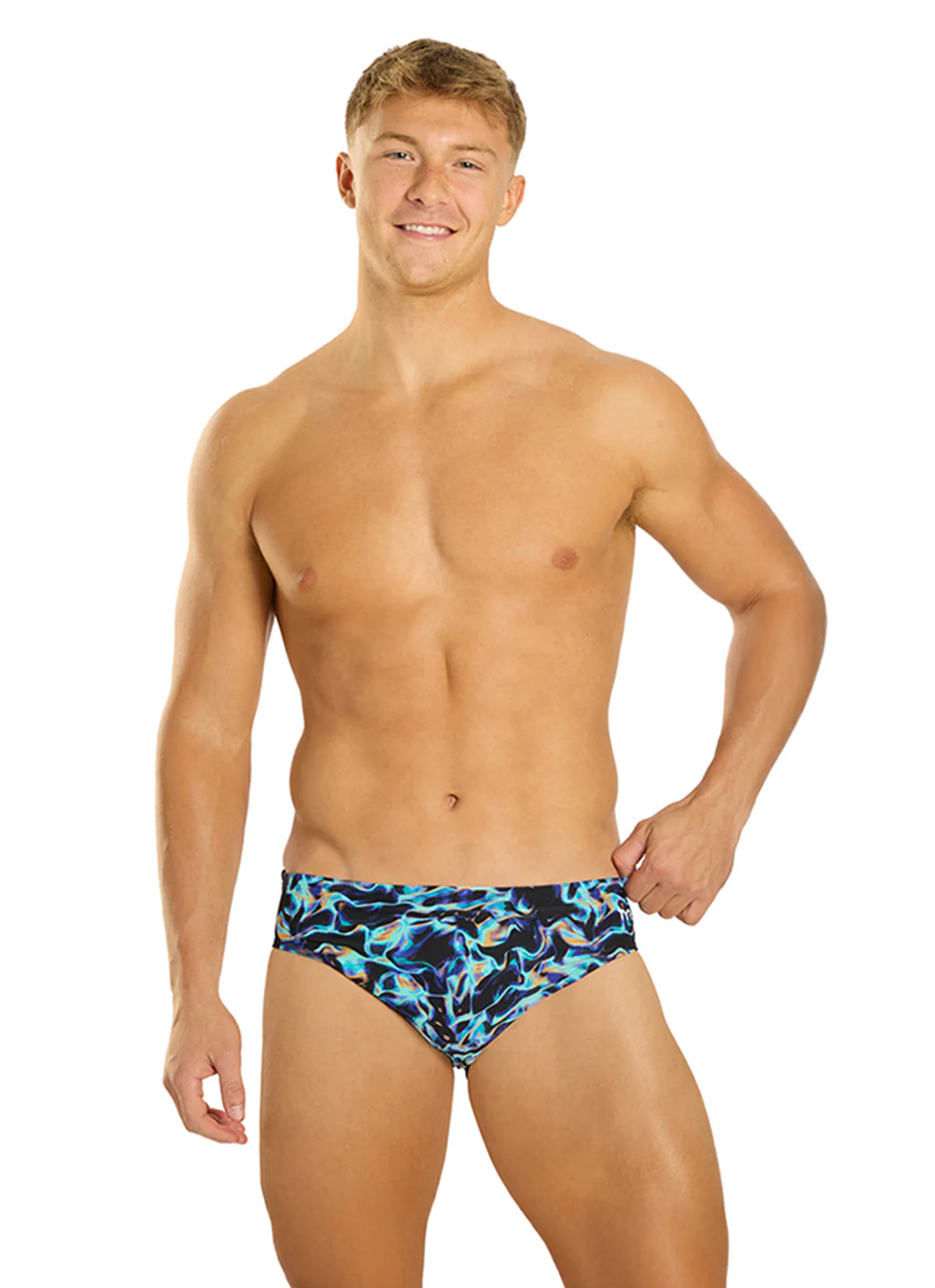 TYR Men's Energia Durafast Elite Brief Swimsuit - Image 12