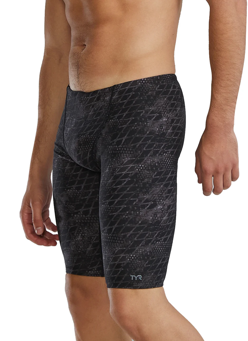 TYR Men's Etch Durafast Elite Jammer Swimsuit - Image 6