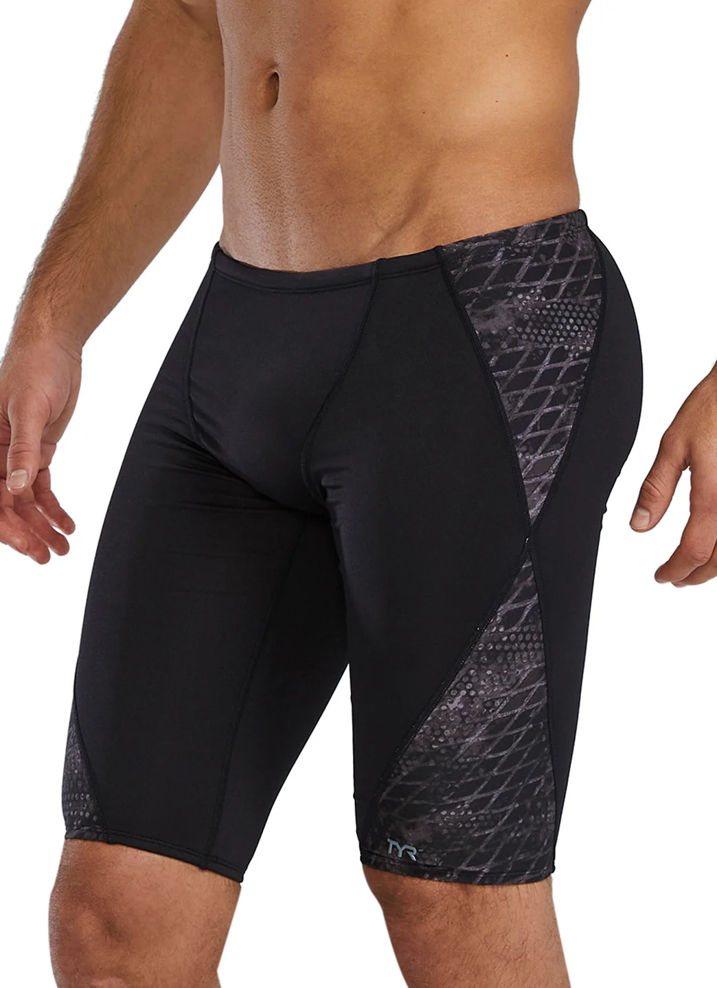 TYR Men's Etch Splice Durafast Elite Jammer Swimsuit - Image 6