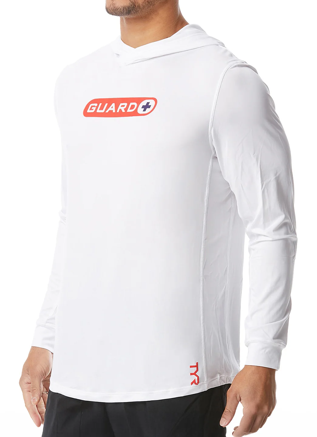 TYR Men's Guard Long Sleeve Rashguard Hoodie - Image 4