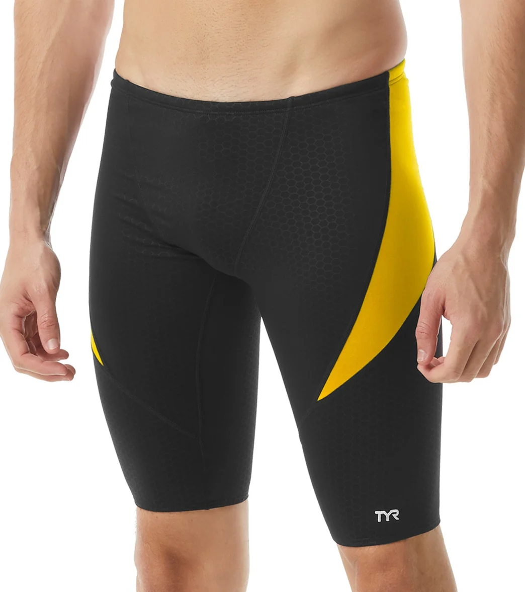 TYR Men's Hexa Curve Splice Jammer Swimsuit - Image 39