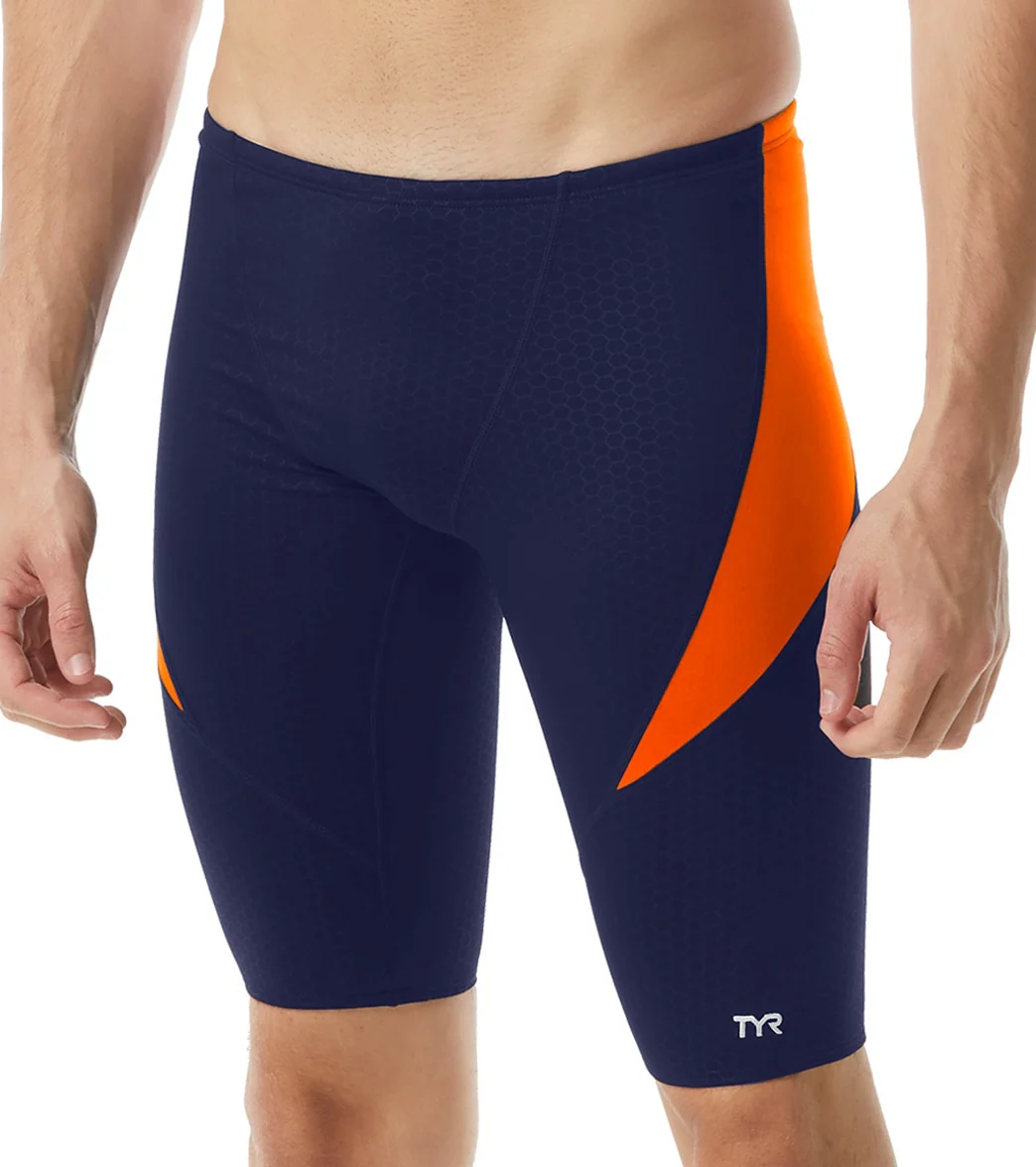 TYR Men's Hexa Curve Splice Jammer Swimsuit - Image 49