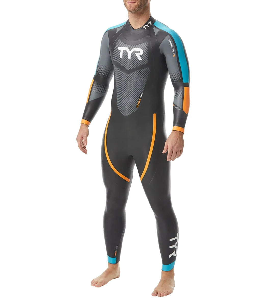 TYR Men's Hurricane Cat 2 Fullsleeve Triathlon Wetsuit - Image 6