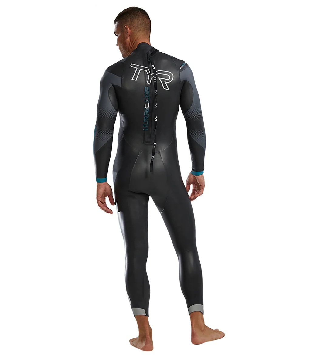 TYR Men's Hurricane Cat 3 Fullsleeve Triathlon Wetsuit - Image 4