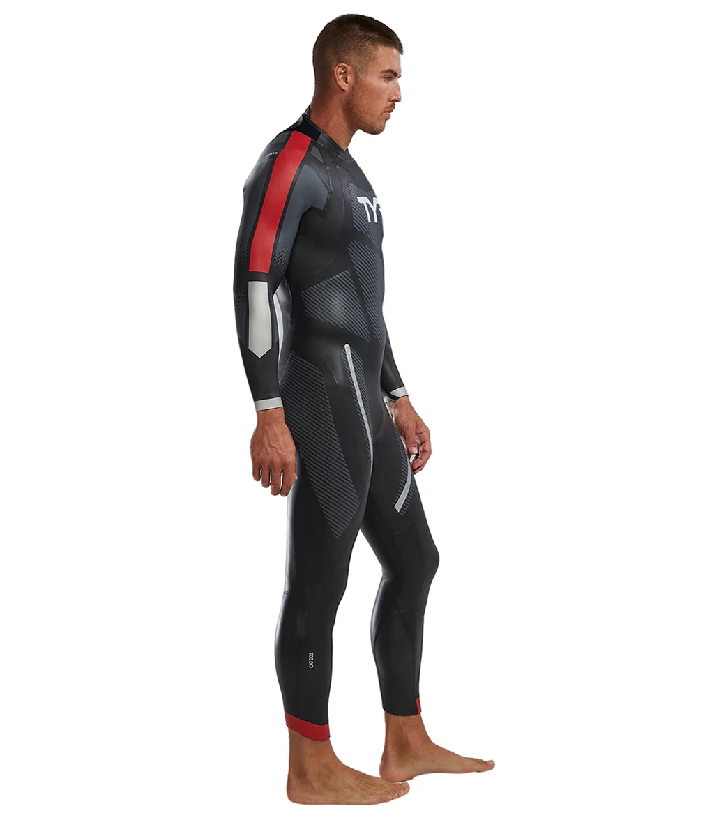 TYR Men's Hurricane Cat 5 Fullsleeve Triathlon Wetsuit - Image 4