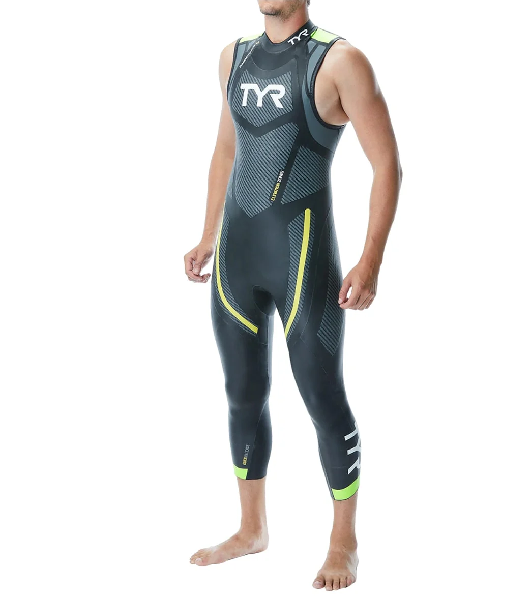 TYR Men's Hurricane Cat 5 Sleeveless Triathlon Wetsuit - Image 11