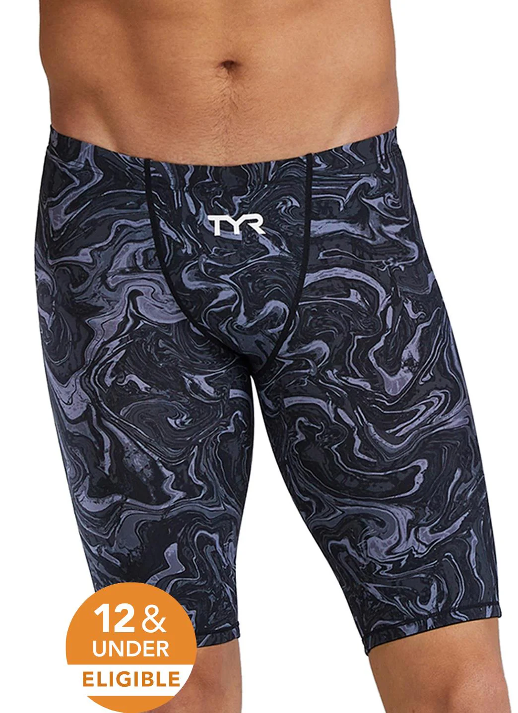TYR Men's Hyperblitz Thresher Jammer Tech Suit Swimsuit - Image 14
