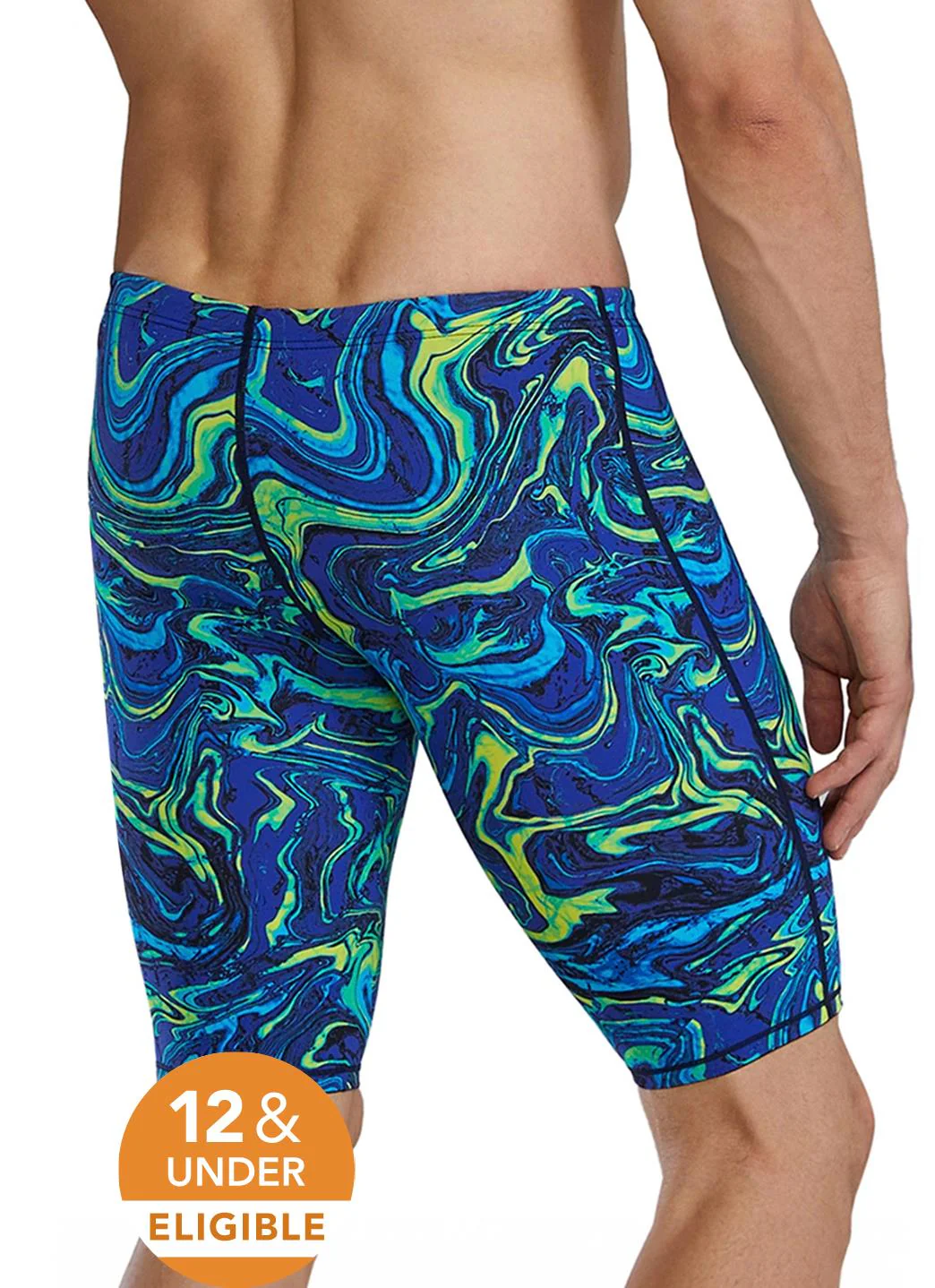 TYR Men's Hyperblitz Thresher Jammer Tech Suit Swimsuit - Image 23