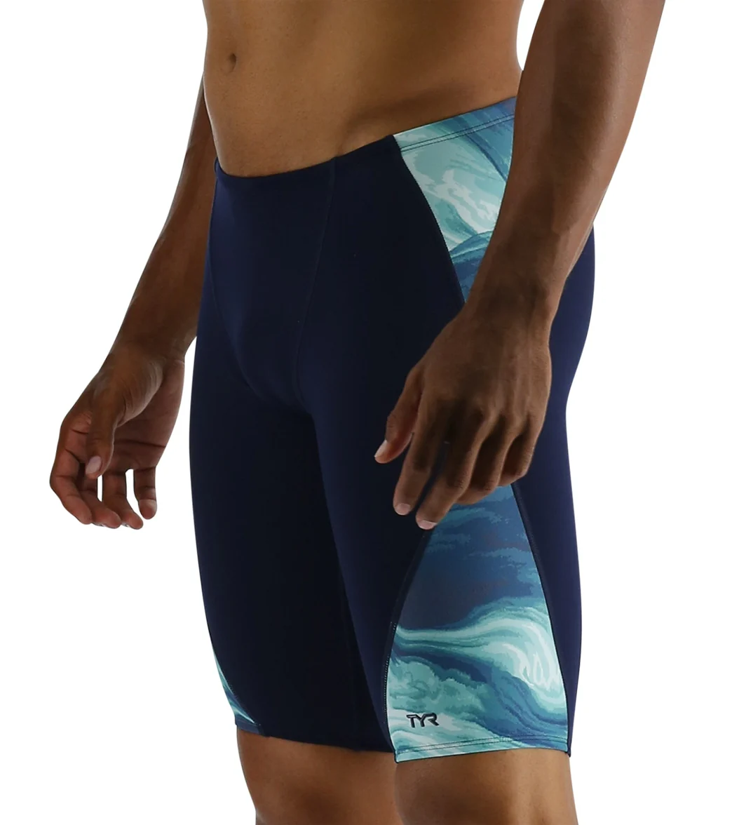 TYR Men's Mezio Blade Jammer Swimsuit - Image 4