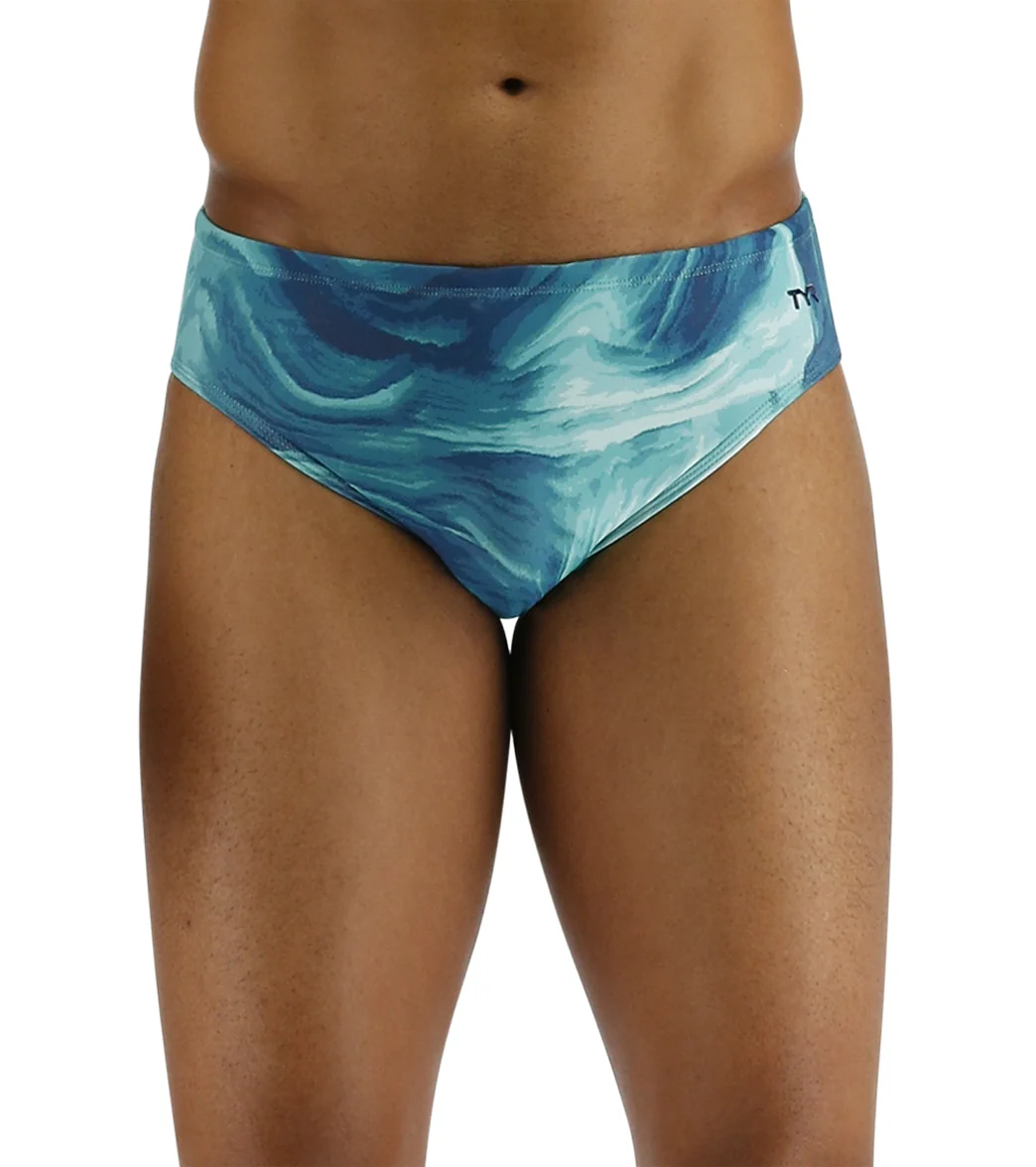TYR Men's Mezio Racer Brief Swimsuit - Image 12