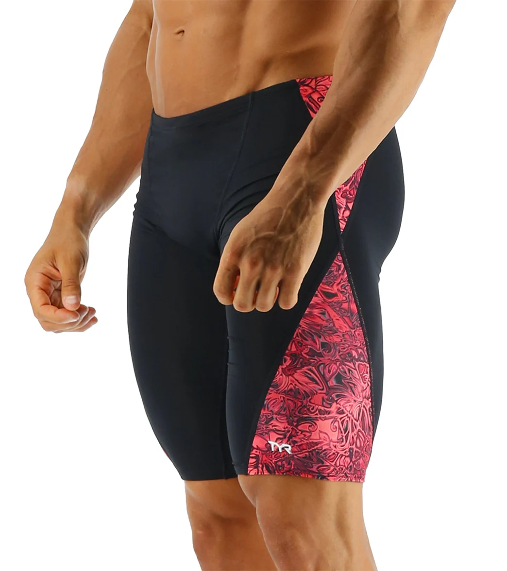 TYR Men's Nebulous Blade Splice Jammer Swimsuit - Image 10