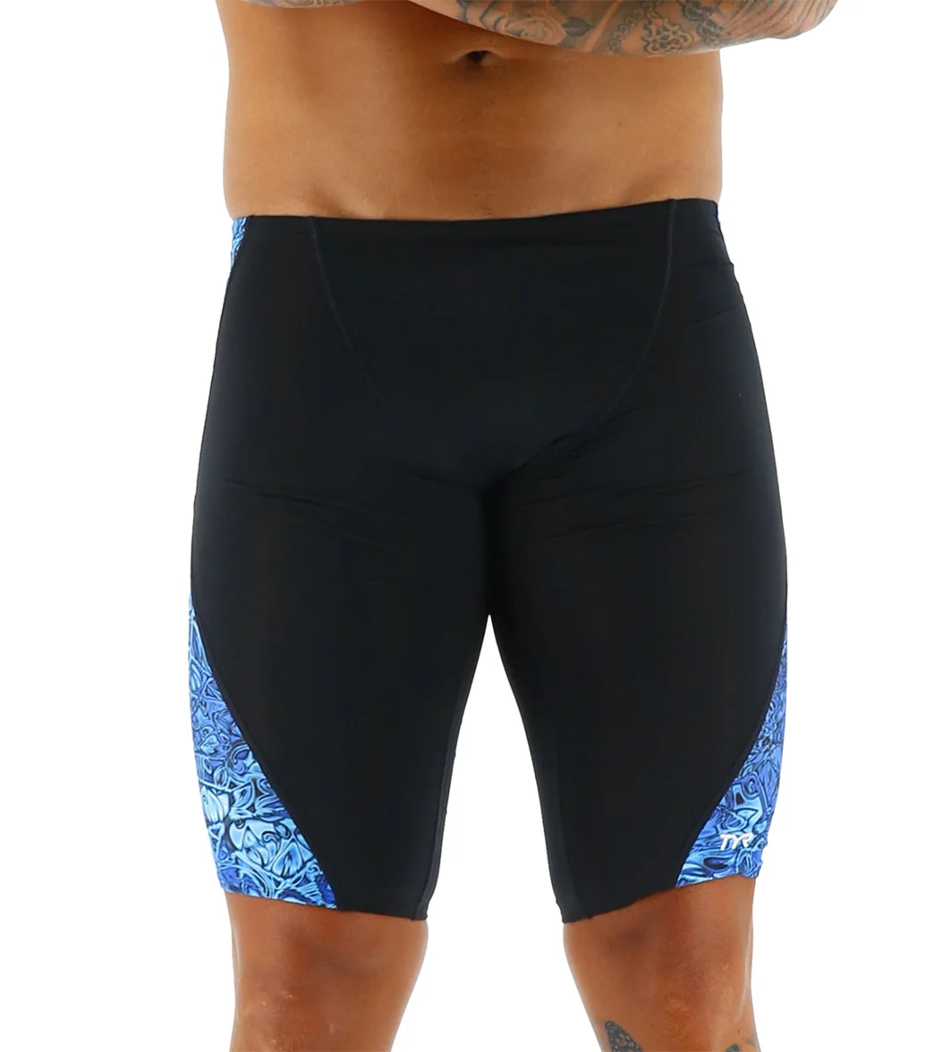 TYR Men's Nebulous Blade Splice Jammer Swimsuit - Image 13
