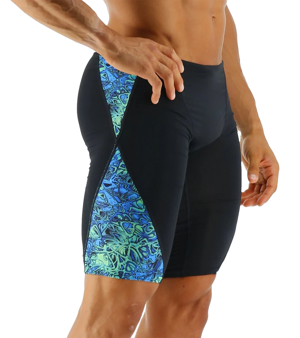 TYR Men's Nebulous Blade Splice Jammer Swimsuit - Image 2
