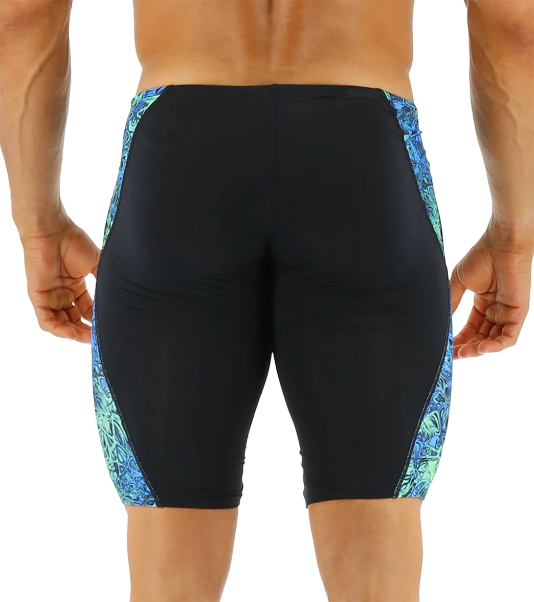 TYR Men's Nebulous Blade Splice Jammer Swimsuit - Image 3