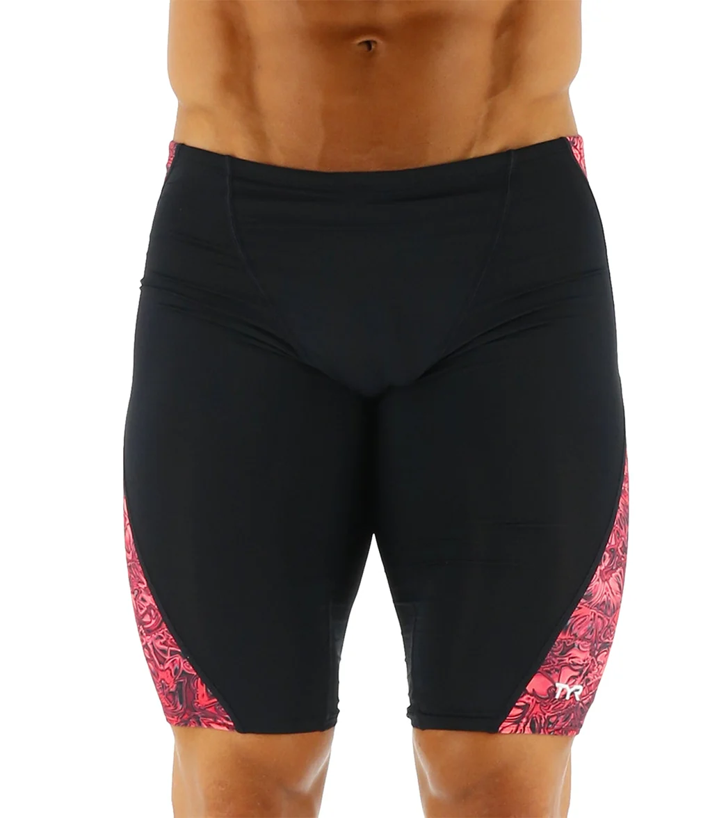 TYR Men's Nebulous Blade Splice Jammer Swimsuit - Image 7