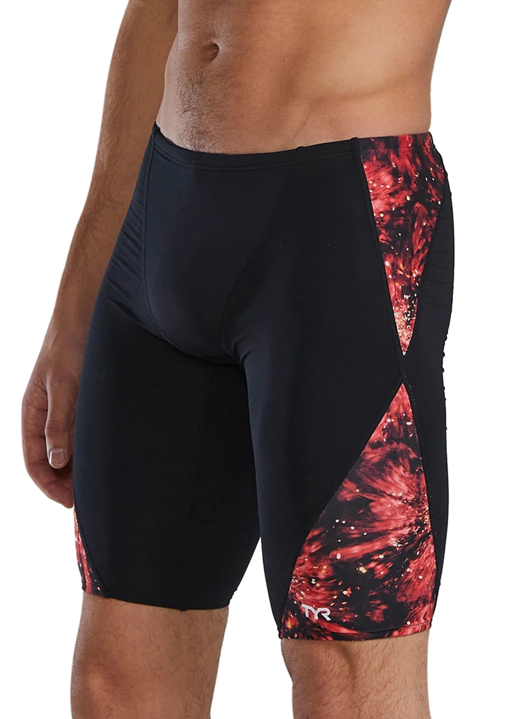 TYR Men's Radiant Flare Blade Splice Jammer Swimsuit - Image 12