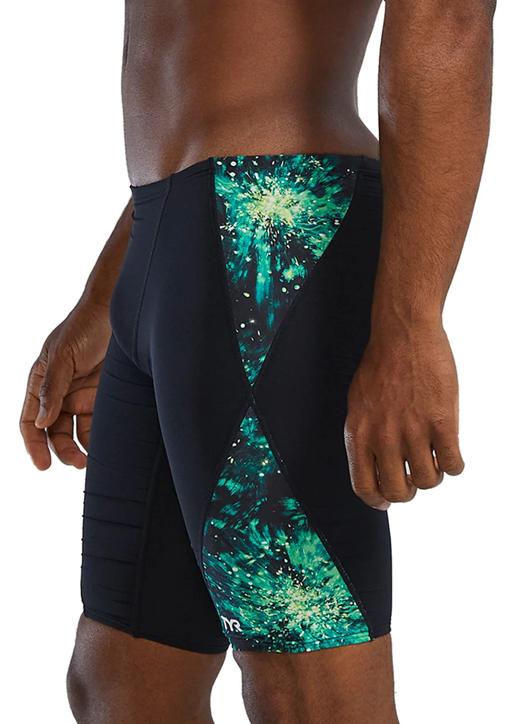 TYR Men's Radiant Flare Blade Splice Jammer Swimsuit - Image 18