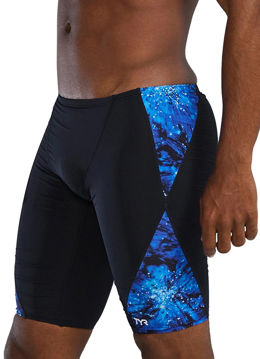 TYR Men's Radiant Flare Blade Splice Jammer Swimsuit - Image 6