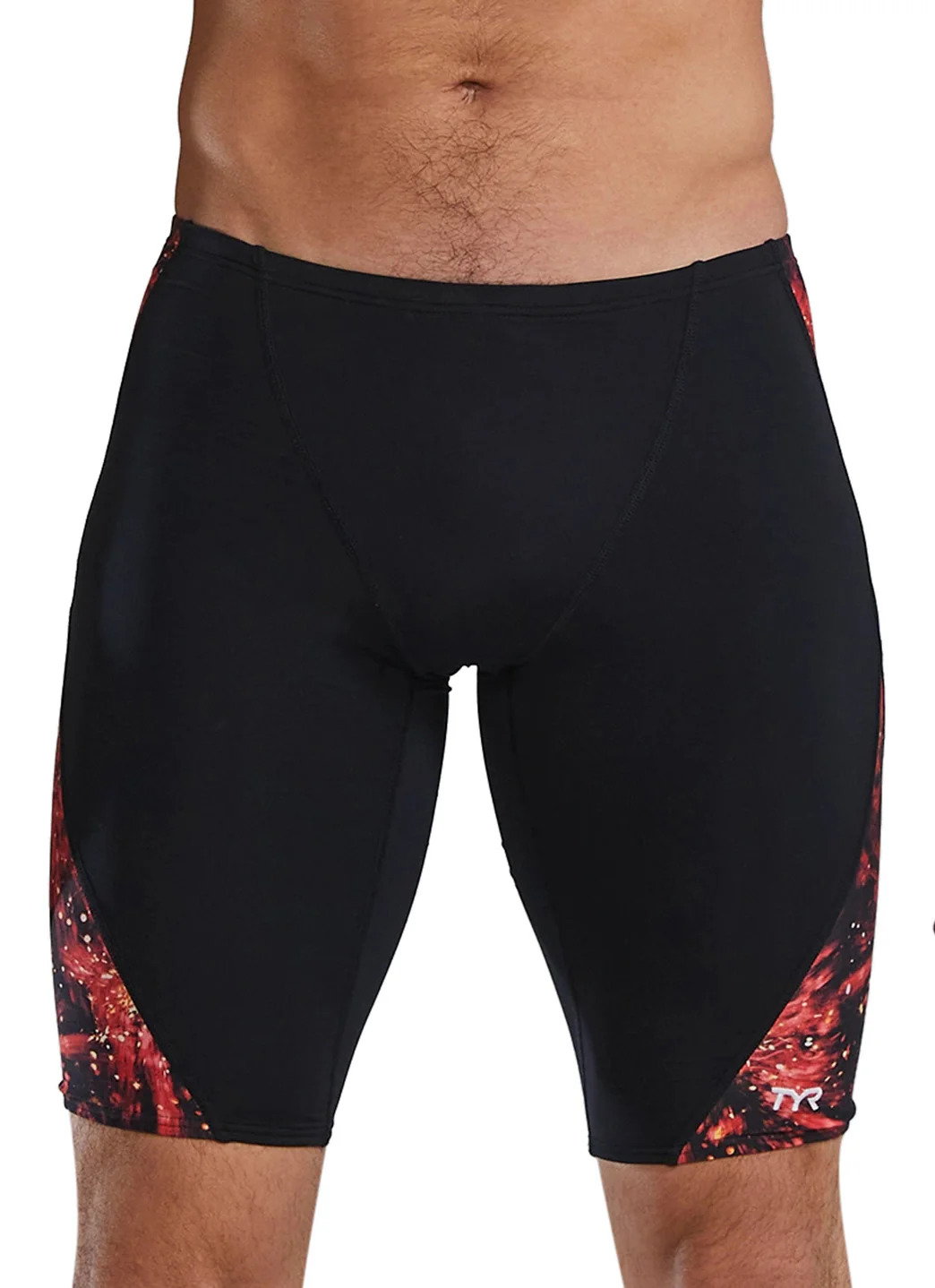TYR Men's Radiant Flare Blade Splice Jammer Swimsuit - Image 8