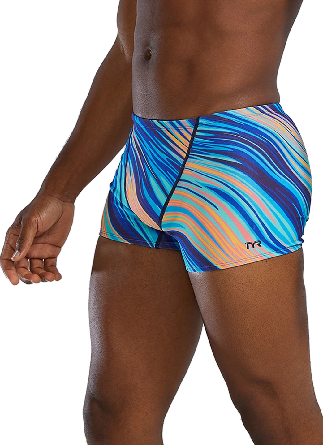 TYR Men's Riptidal Durafast Elite Square Leg Swimsuit - Image 4