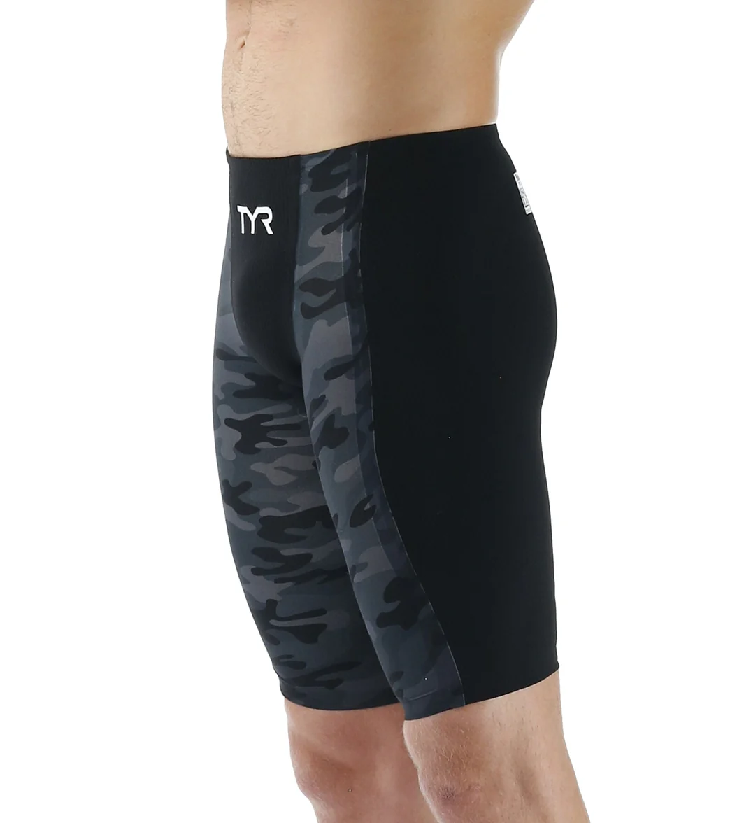 TYR Men's Shockwave High Waist Camo Jammer Tech Suit Swimsuit - Image 4
