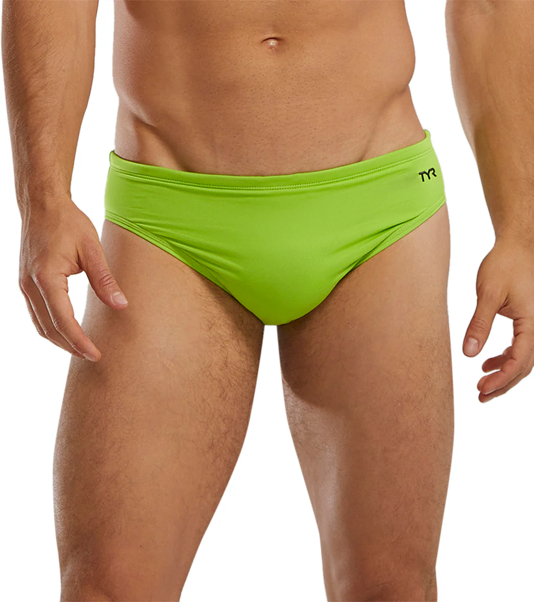TYR Men's Solid Brief Swimsuit - Image 7