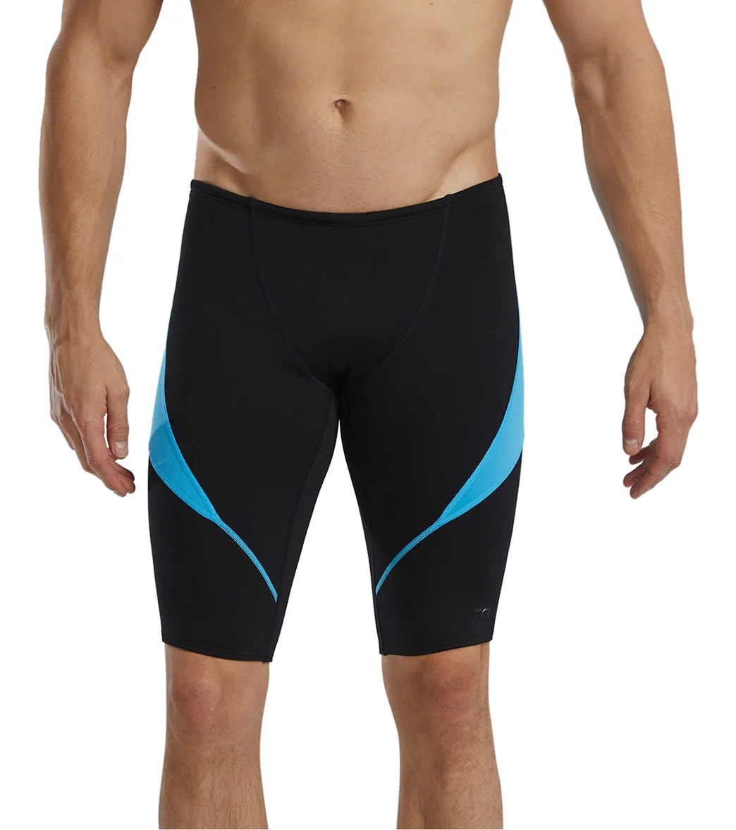 TYR Men's Solid Curve Splice Jammer Swimsuit - Image 12