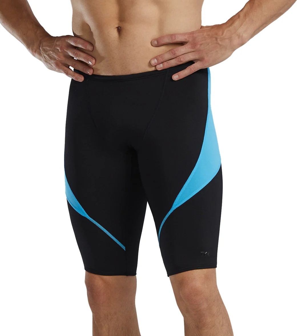 TYR Men's Solid Curve Splice Jammer Swimsuit - Image 14