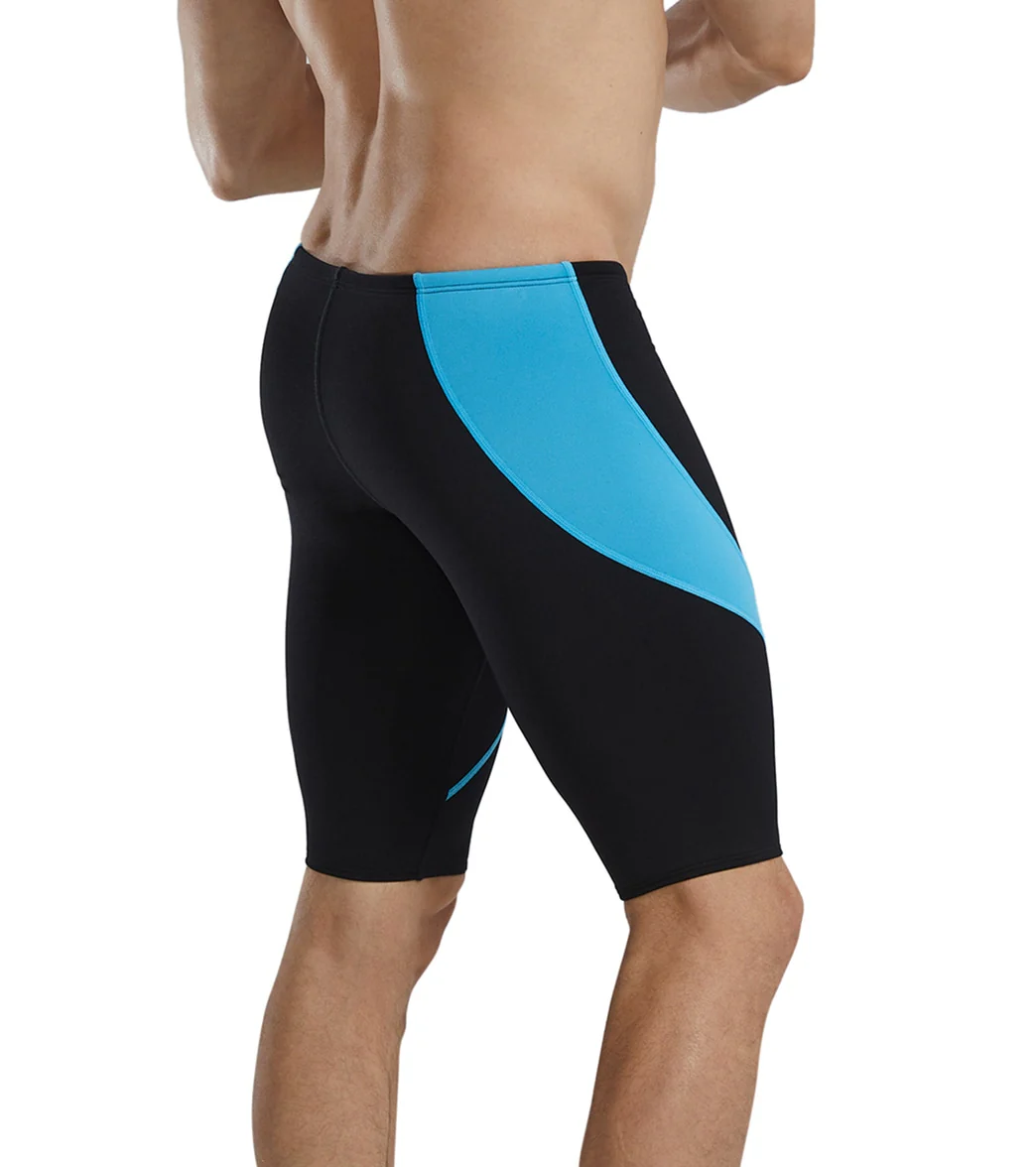 TYR Men's Solid Curve Splice Jammer Swimsuit - Image 15