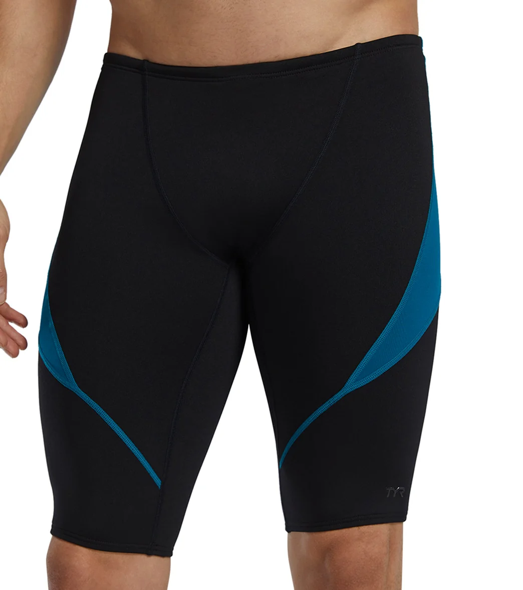 TYR Men's Solid Curve Splice Jammer Swimsuit - Image 38