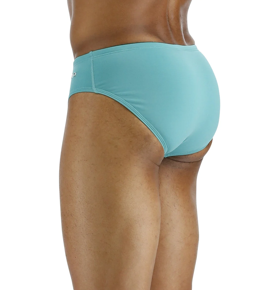 TYR Men's Solid Racer Brief Swimsuit - Image 10