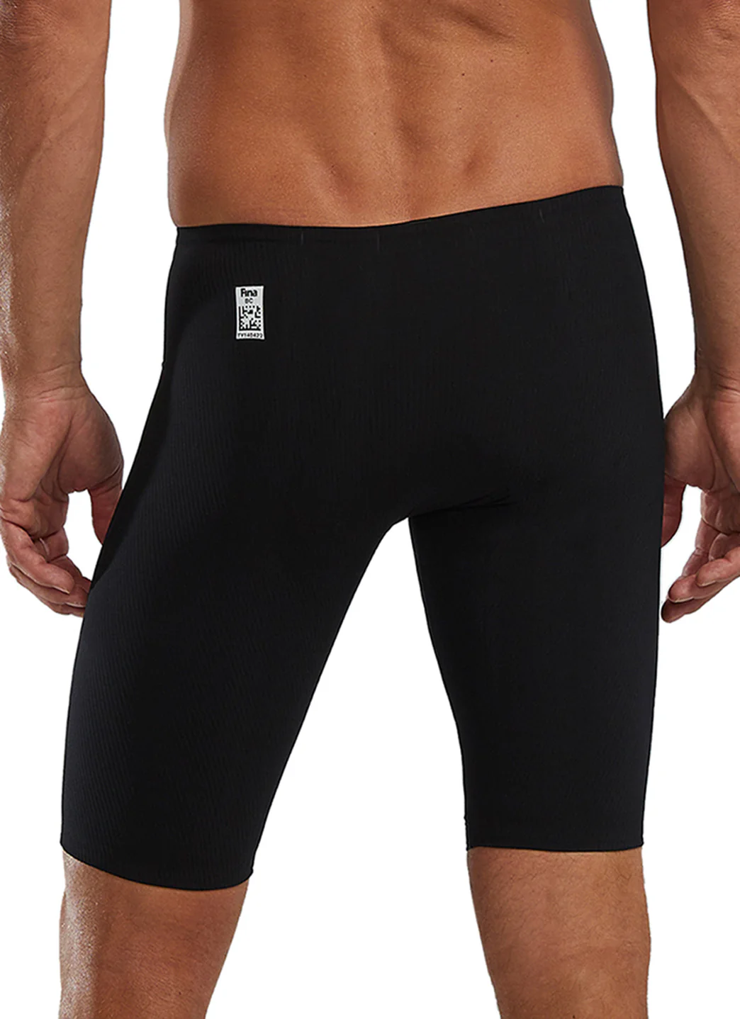 TYR Men's Solid Shockwave High Waist Jammer Tech Suit Swimsuit - Image 4