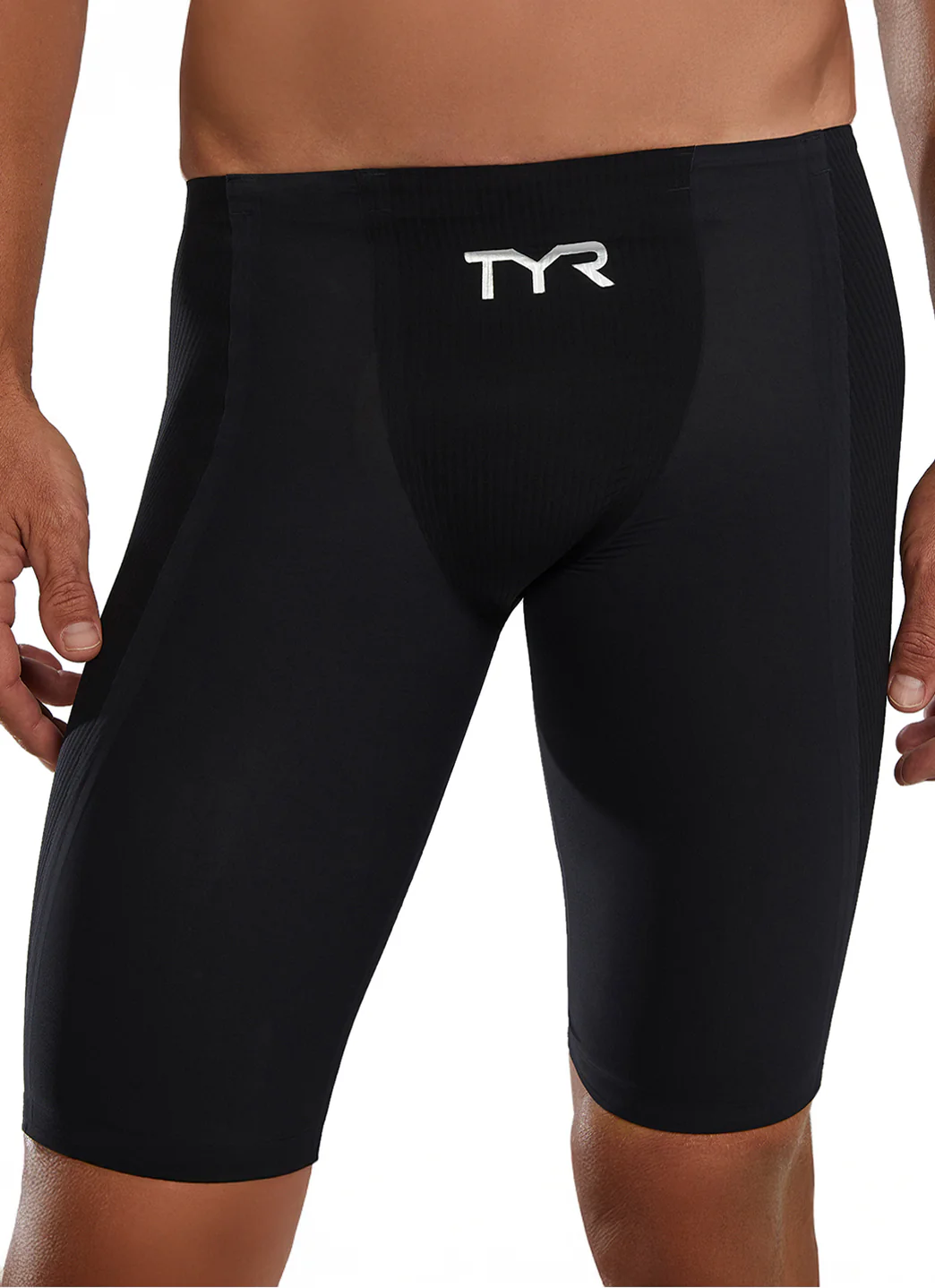 TYR Men's Solid Shockwave High Waist Jammer Tech Suit Swimsuit - Image 6