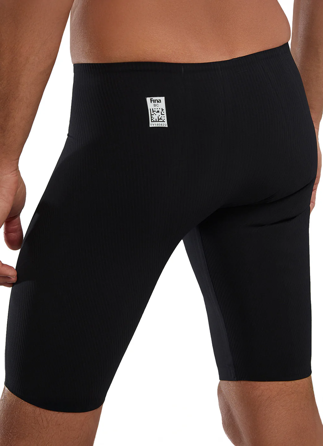 TYR Men's Solid Shockwave High Waist Jammer Tech Suit Swimsuit - Image 8