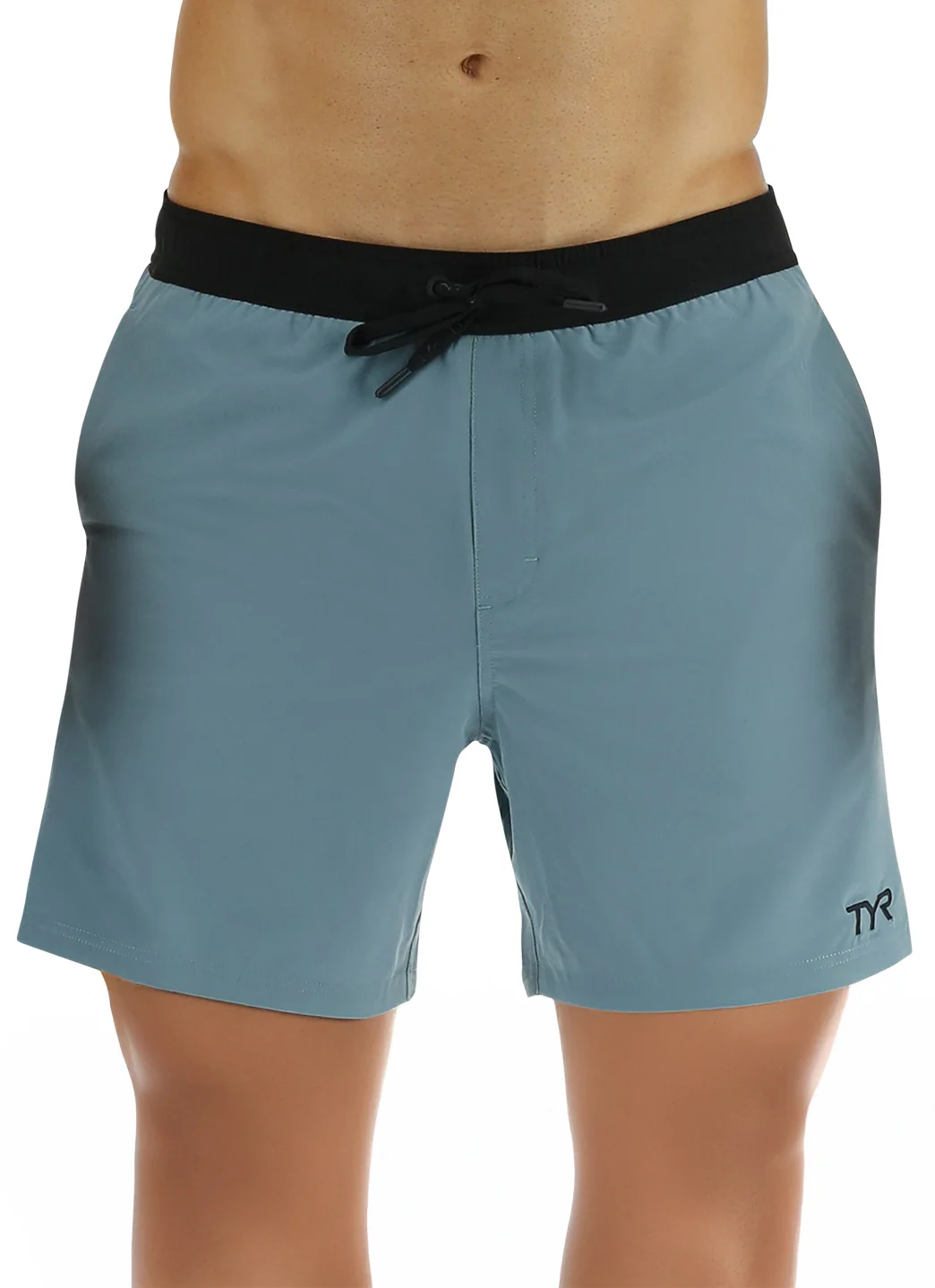 TYR Men's Solid Skua  7" Volley Swim Trunks - Image 39