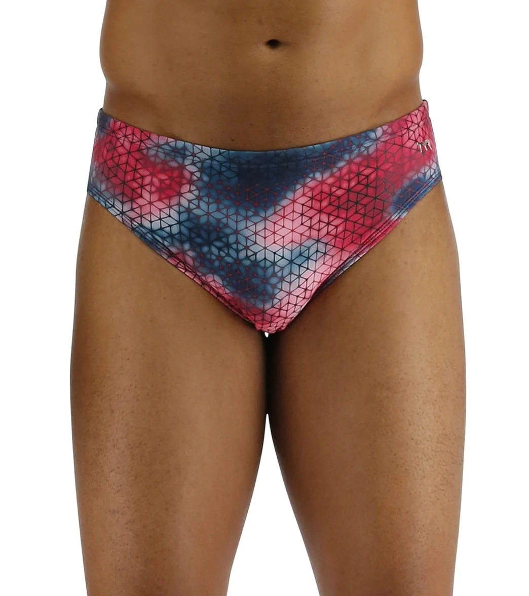 TYR Men's Starhex Racer Brief Swimsuit - Image 15