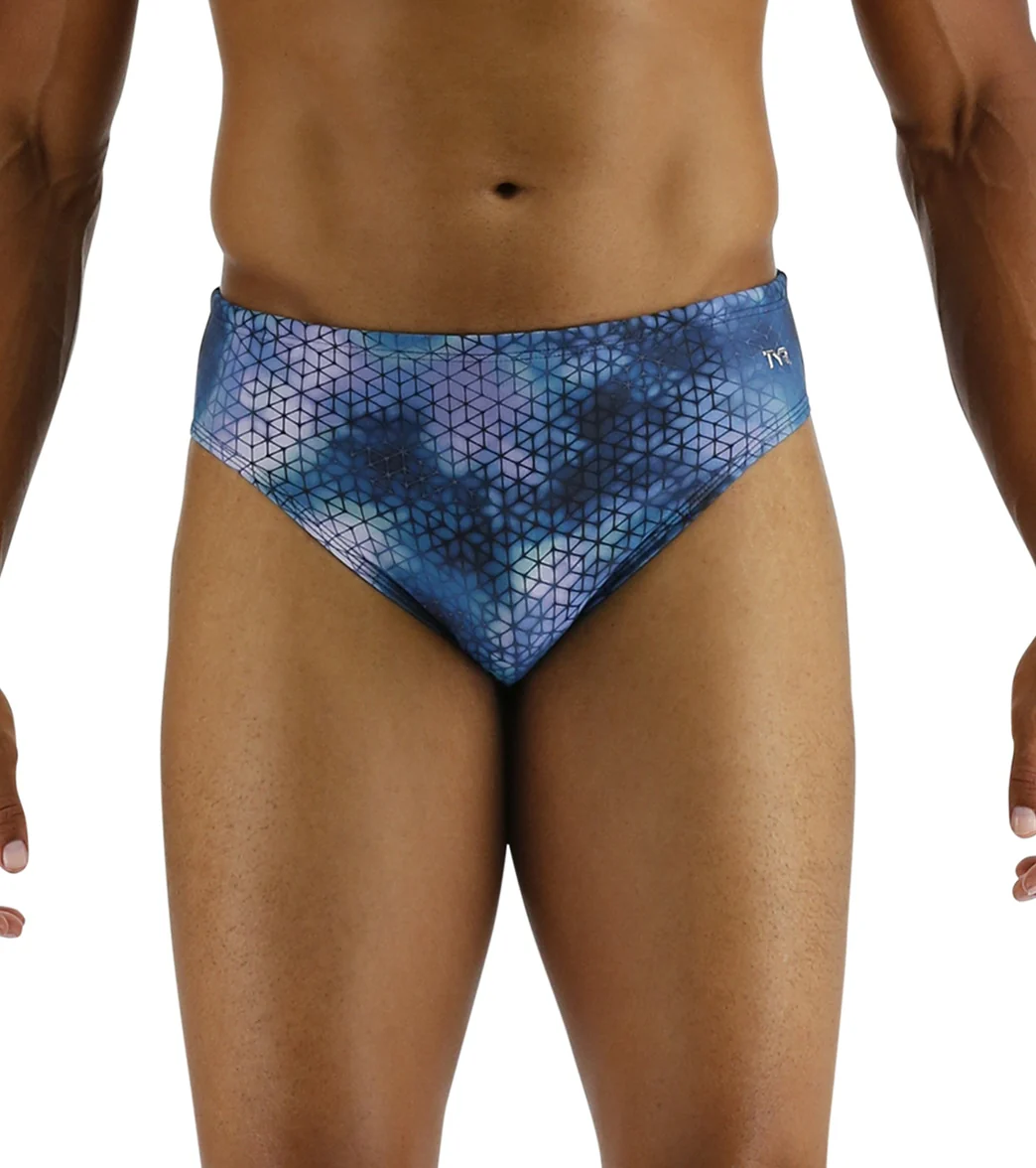 TYR Men's Starhex Racer Brief Swimsuit - Image 19