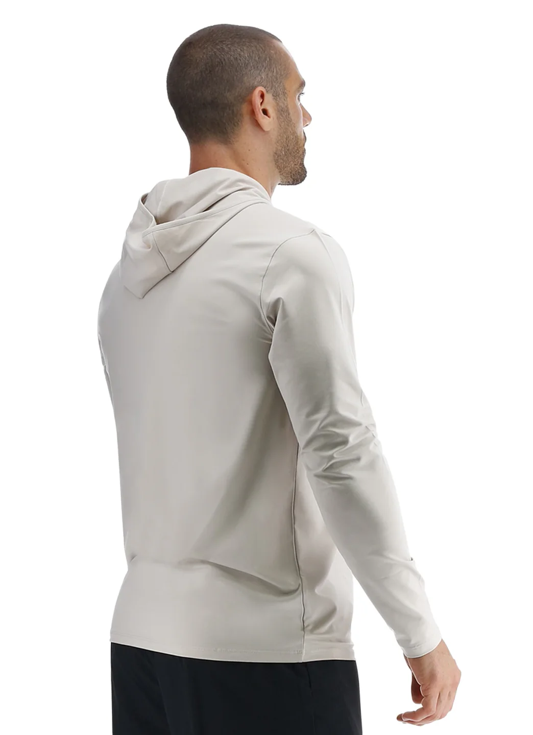 TYR Men's SunDefense Long Sleeve Hooded Swim Shirt - Image 18