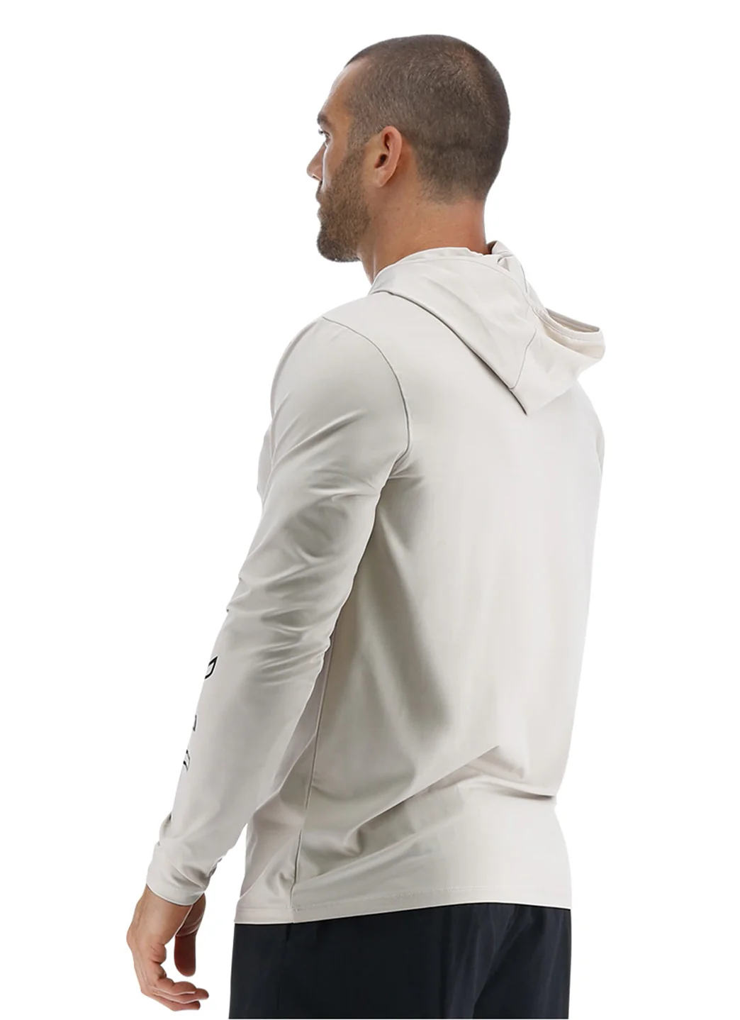 TYR Men's SunDefense Long Sleeve Hooded Swim Shirt - Image 20