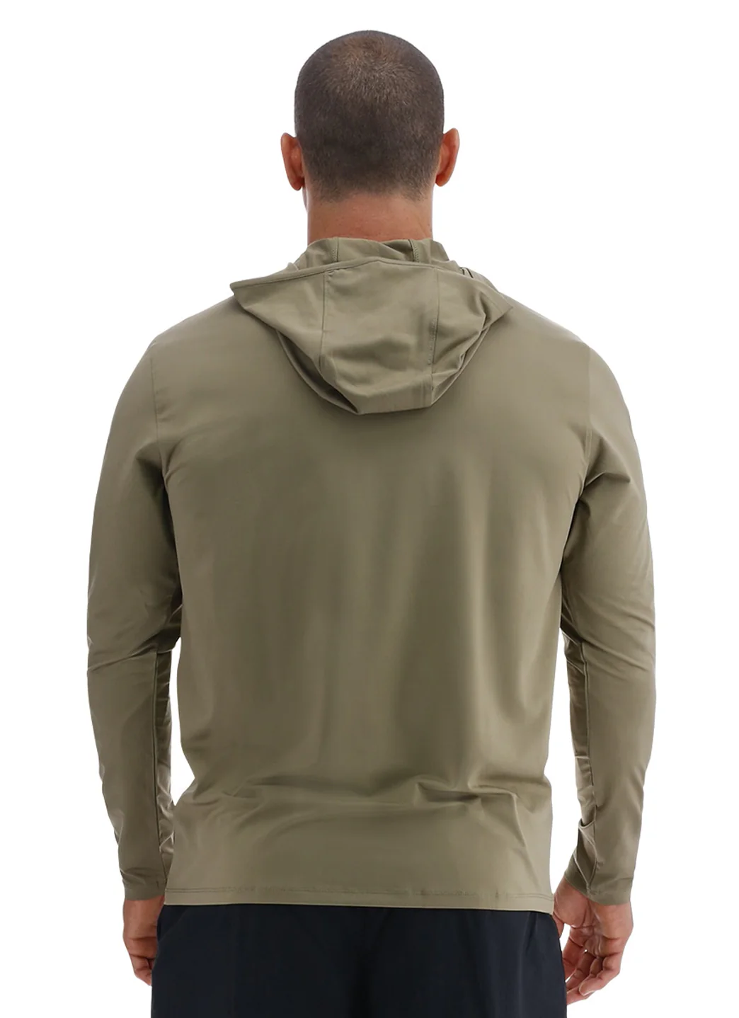TYR Men's SunDefense Long Sleeve Hooded Swim Shirt - Image 25