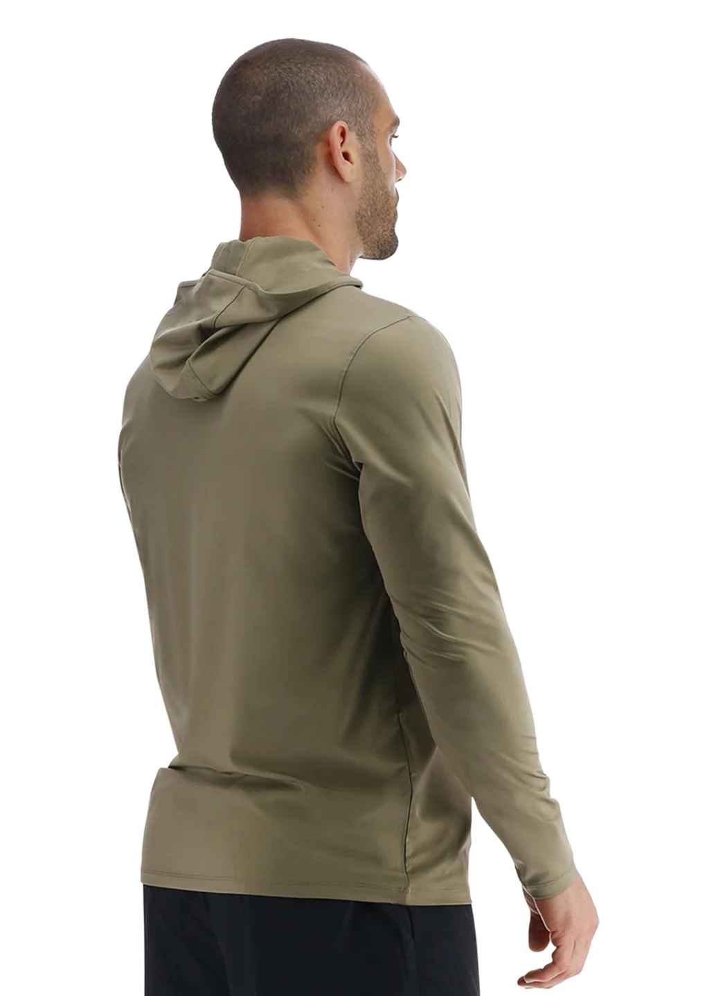 TYR Men's SunDefense Long Sleeve Hooded Swim Shirt - Image 26